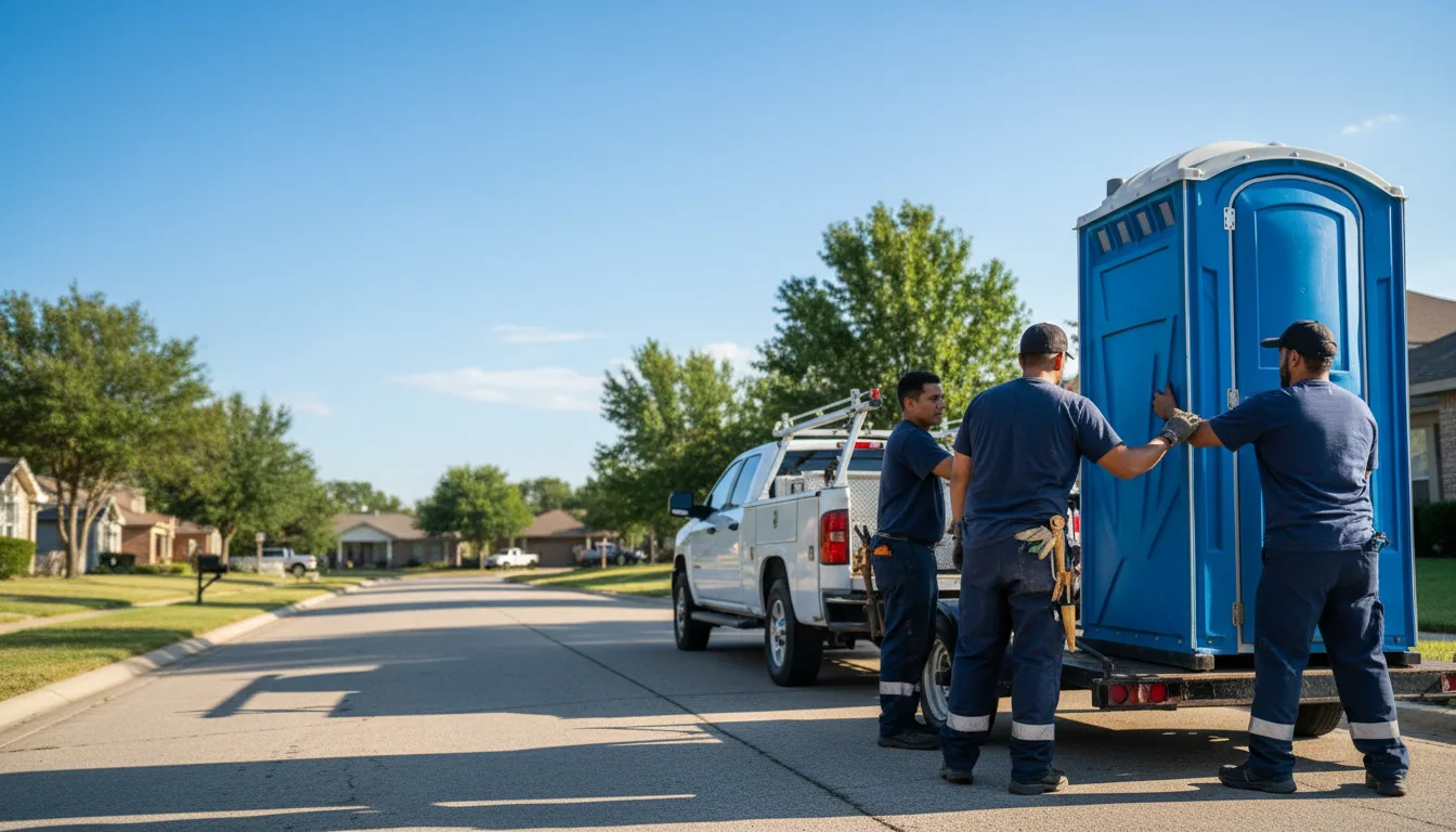 Portable Toilet Rental in Columbia, NC near me
